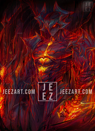 World Ender AATROX Print ๐ฟโ๐ฉธ