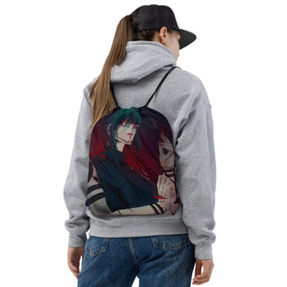 Maki x Sukuna Drawstring Bag