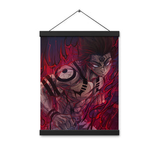 Baki Hanma x Sukuna Poster with hangers