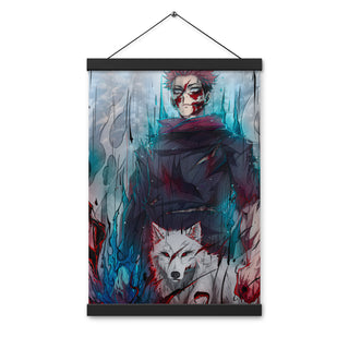 Yuji Itadori Jujutsu Kaisen Poster with hangers
