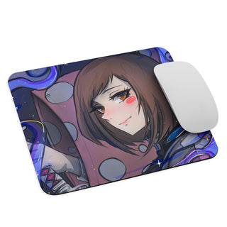 Ochako Uraraka in Demon Slayer Mouse Pad