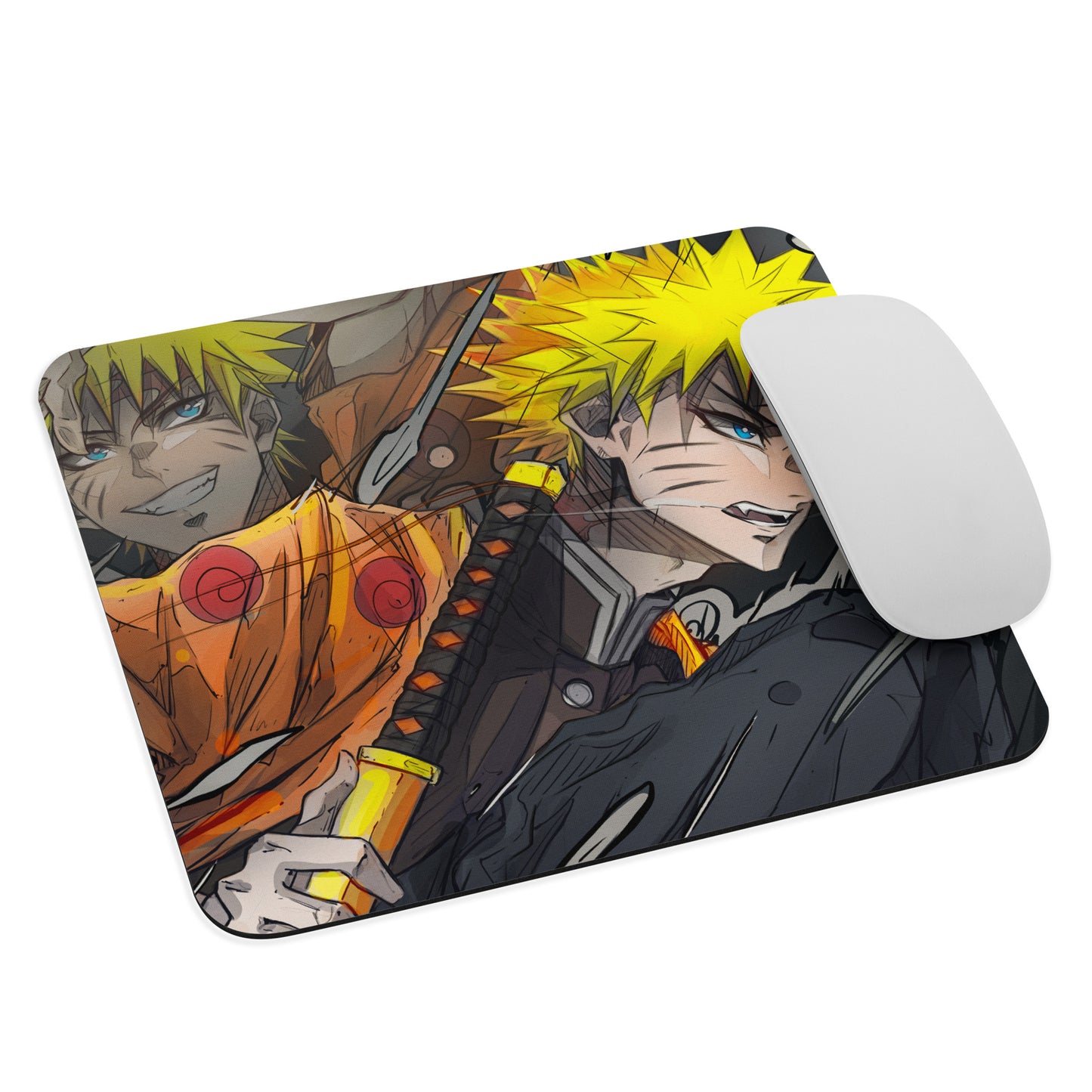 Naruto in Demon Slayer Mouse Pad