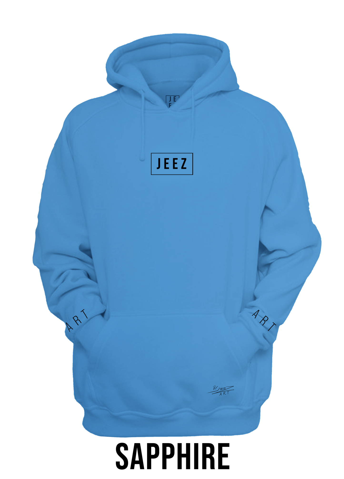 🌌 JEEZ Collection 🌌 Rectangle Logo Hoodie