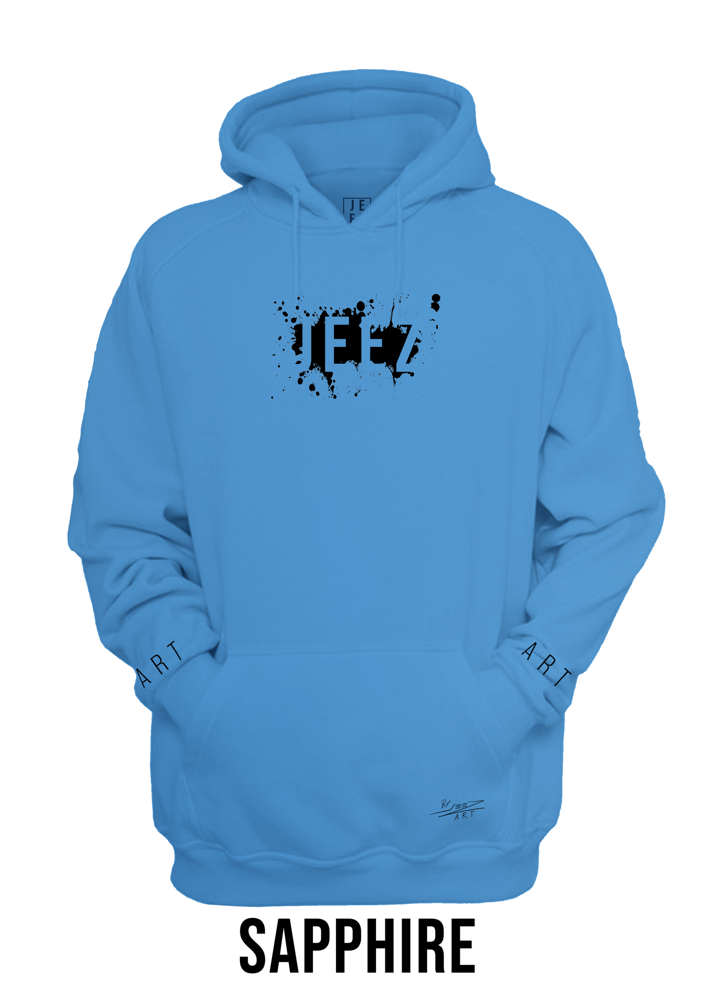 🌌 JEEZ Collection 🌌 Splash Logo Hoodie