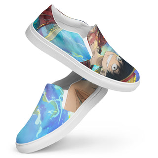 Luffy One Piece Women’s slip-on shoes