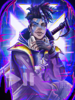 True Damage Ekko from League of Legends Print
