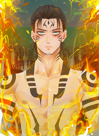 Eren Yeager x Sukuna Print