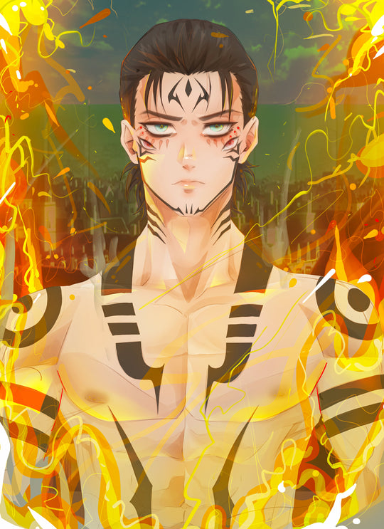 Eren Yeager x Sukuna Print