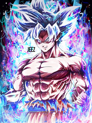 Goku Mastered Ultra Instinct Print