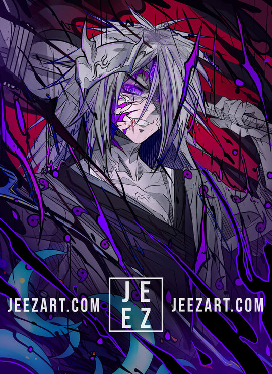 Madara In Demon Slayer 👹 Print