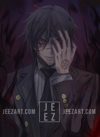 Sebastian x Sukuna Print