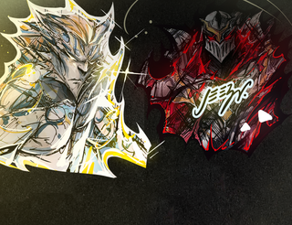 JeezArt League of Legends die-cut stickers
