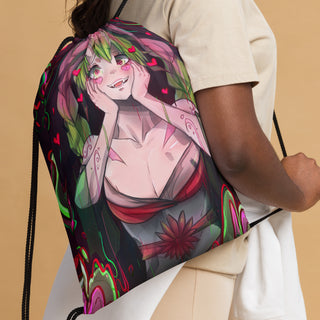 Demon Mitsuri Drawstring Bag