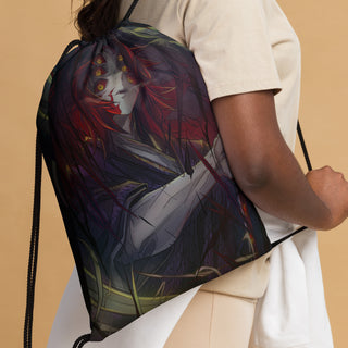 Upper Moon 1 Kokushibou Drawstring bag