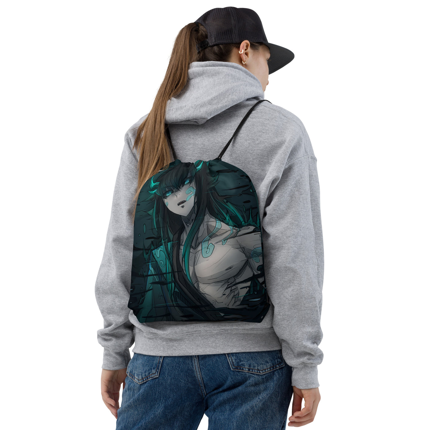 Demon Muichiro Drawstring Bag