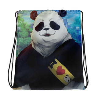 JJK Panda Drawstring Bag