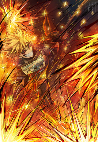 FINAL BOSS Bakugo Print 💥🧨