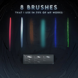 JeezArtz Essential Brush Set