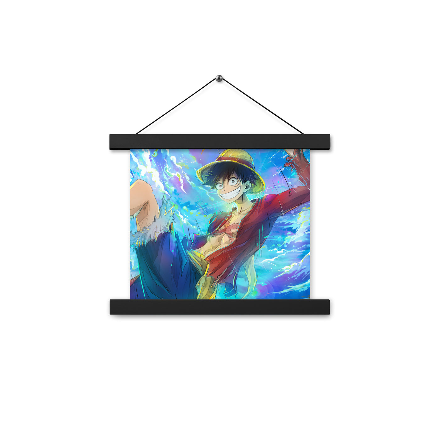 Luffy One Piece Poster with hangers
