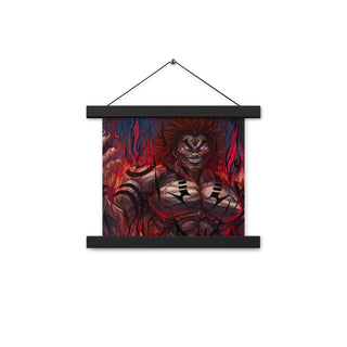 Yujiro Hanma x Sukuna Poster with hangers