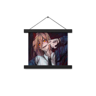 Power x Sukuna Poster with hangers