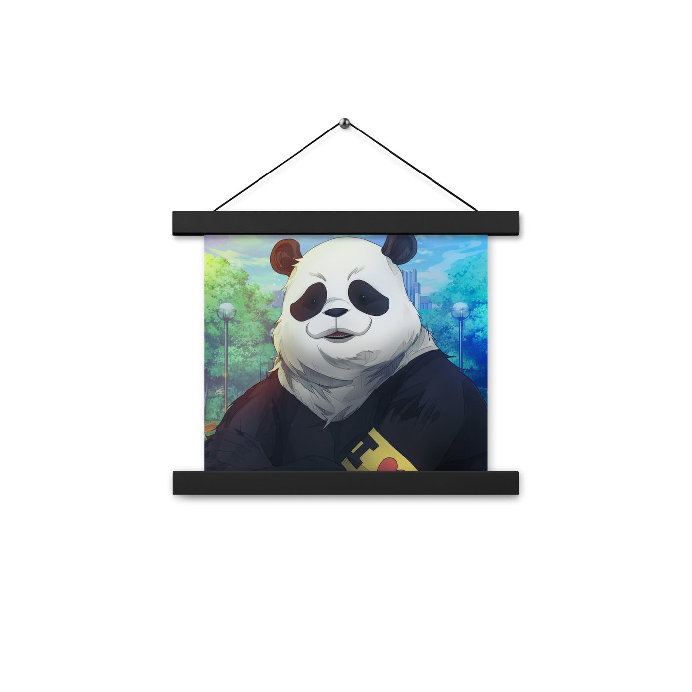 Jujutsu Kaisen Panda Poster with hangers
