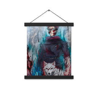 Yuji Itadori Jujutsu Kaisen Poster with hangers