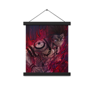 Baki Hanma x Sukuna Poster with hangers