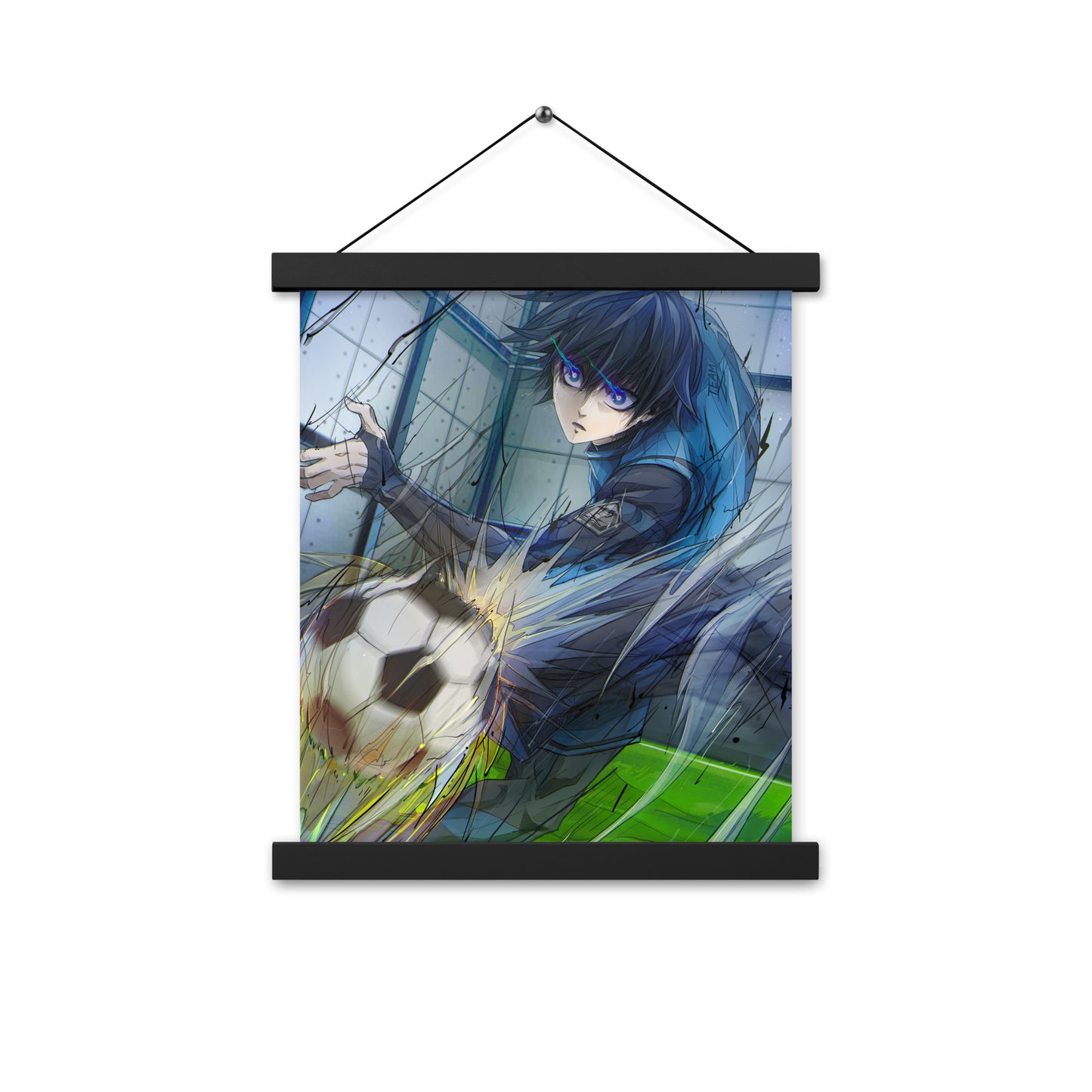 Isagi Yoichi Blue Lock Poster with hangers