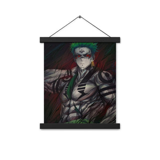 Zoro x Sukuna Poster with hangers