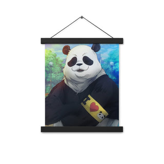 Jujutsu Kaisen Panda Poster with hangers