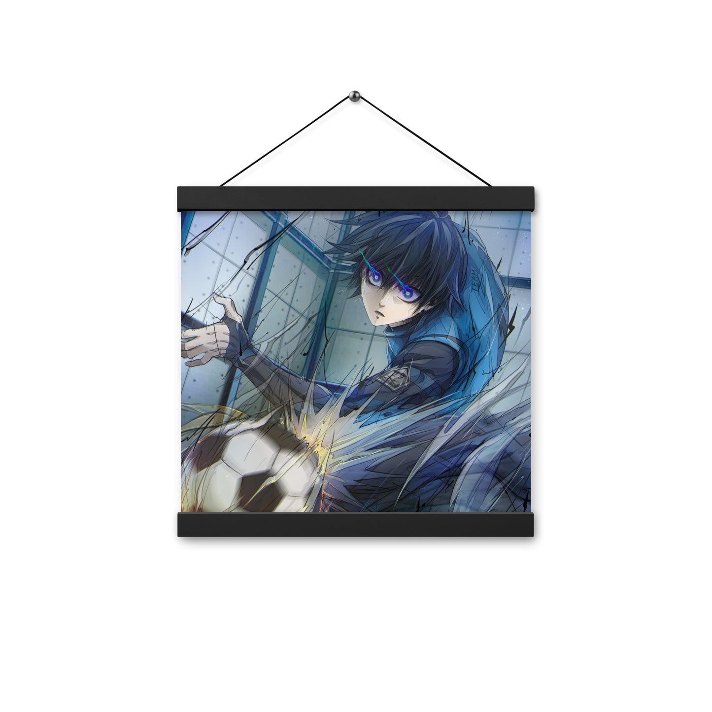 Isagi Yoichi Blue Lock Poster with hangers