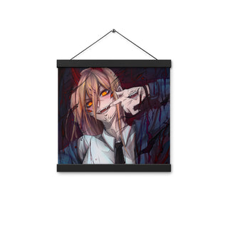 Power x Sukuna Poster with hangers