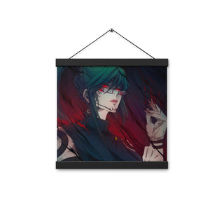 Maki x Sukuna Poster with hangers