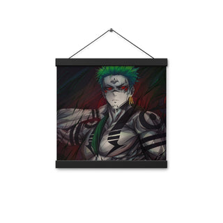 Zoro x Sukuna Poster with hangers