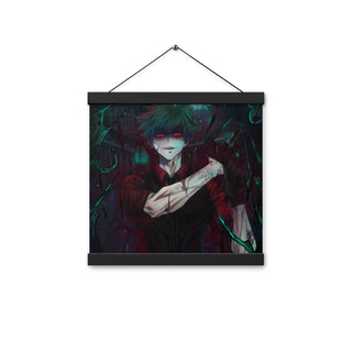 Villain Deku Poster with hangers