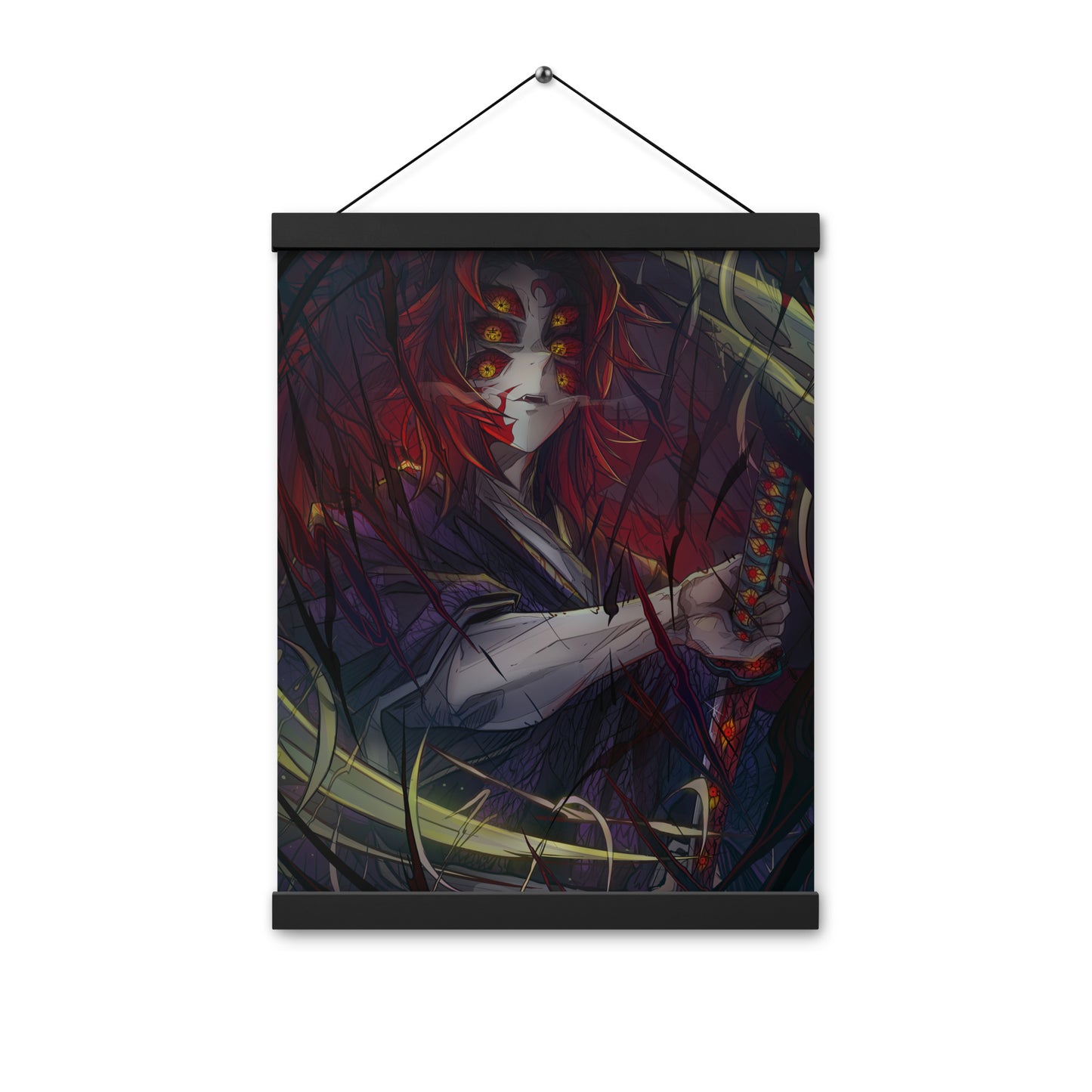 Upper Moon 1 Kokushibou Poster with hangers