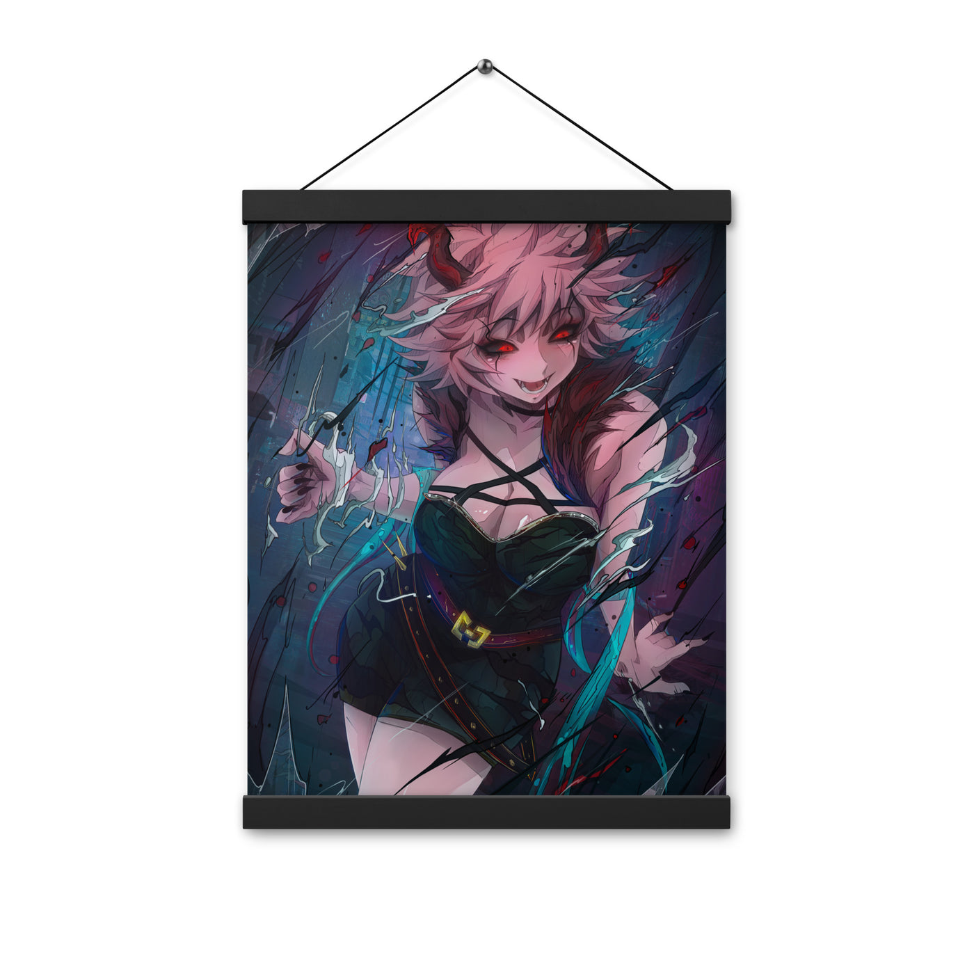 Villain Mina Ashido Poster with hangers