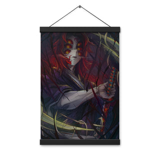 Upper Moon 1 Kokushibou Poster with hangers