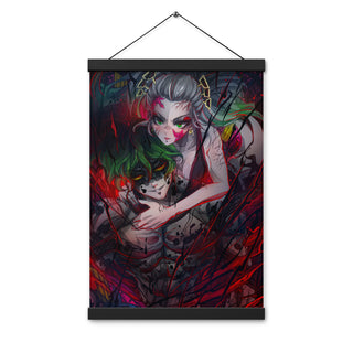 Upper Moon 6 Gyutaro and Daki Poster with hangers