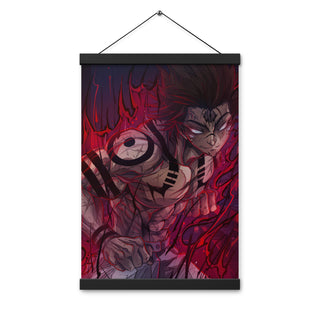 Baki Hanma x Sukuna Poster with hangers