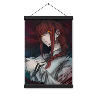 Makima x Sukuna Poster with hangers