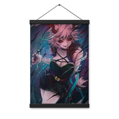 Villain Mina Ashido Poster with hangers
