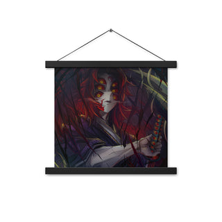 Upper Moon 1 Kokushibou Poster with hangers