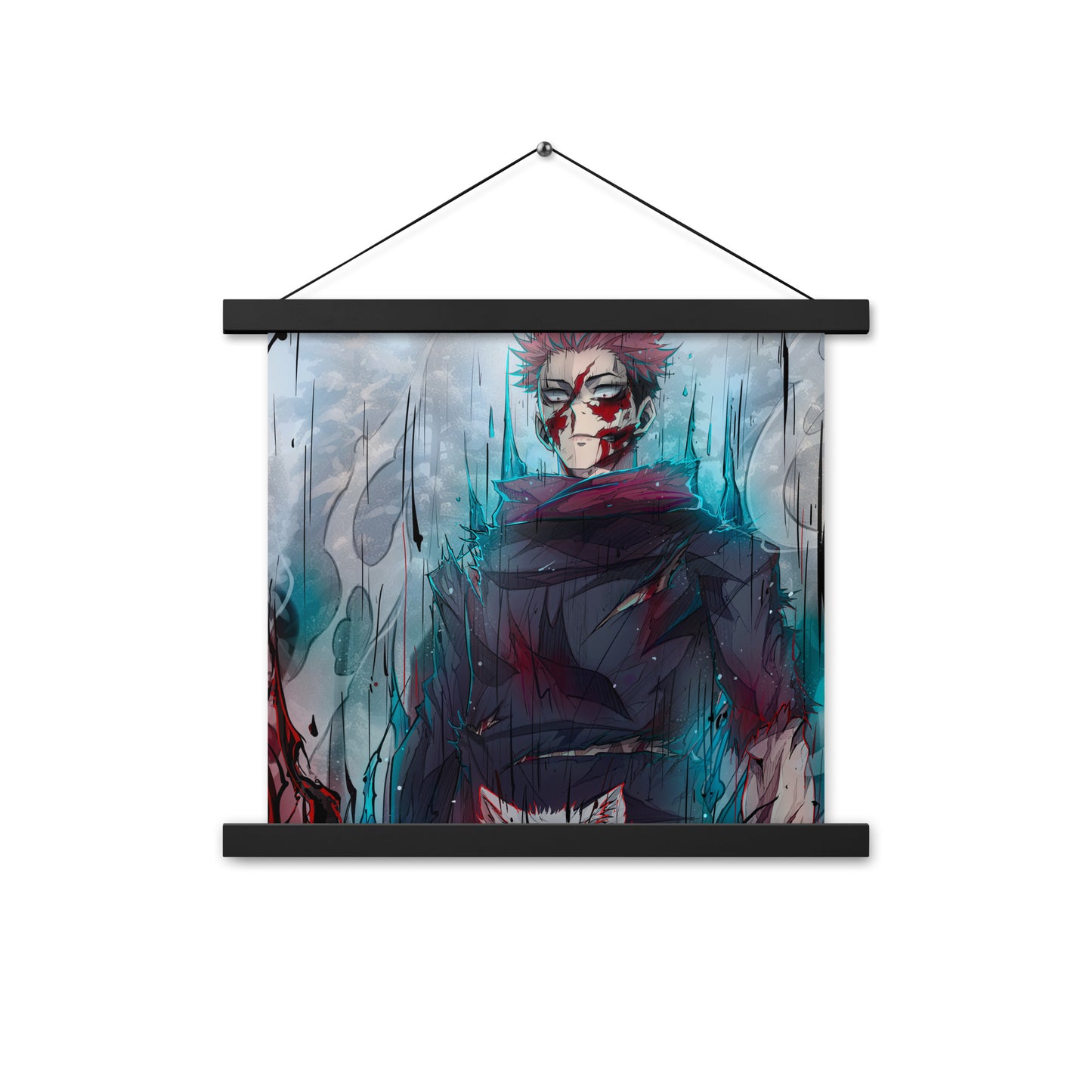 Yuji Itadori Jujutsu Kaisen Poster with hangers