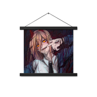 Power x Sukuna Poster with hangers