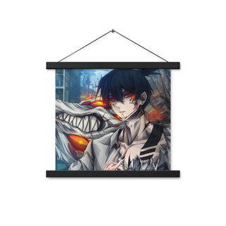 Aki x Sukuna Poster with hangers