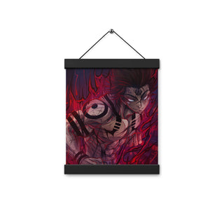 Baki Hanma x Sukuna Poster with hangers