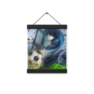 Isagi Yoichi Blue Lock Poster with hangers