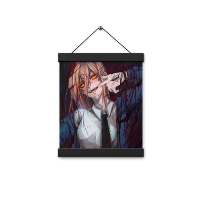 Power x Sukuna Poster with hangers
